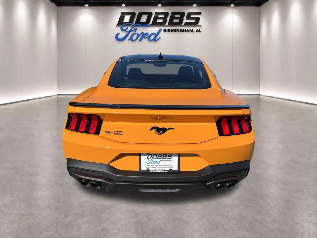 New 2026 Orange Fury Metallic Tri-coat Ford EcoBoost® Premium Fastback image 6