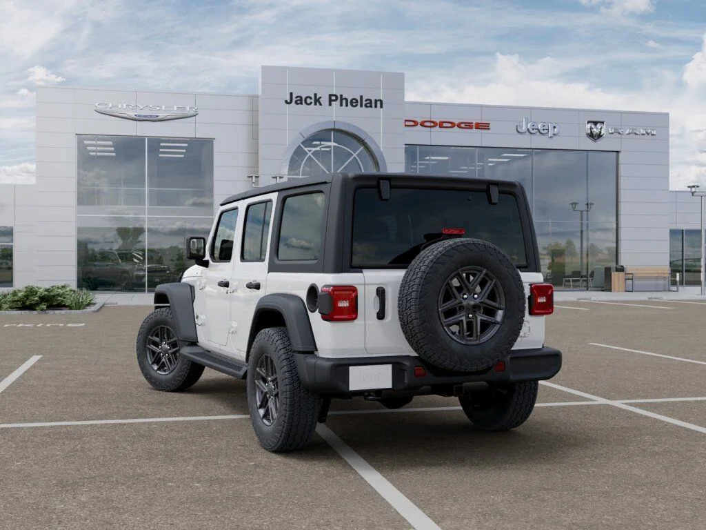 New 2026 Bright White Clearcoat Jeep Sport S image 3