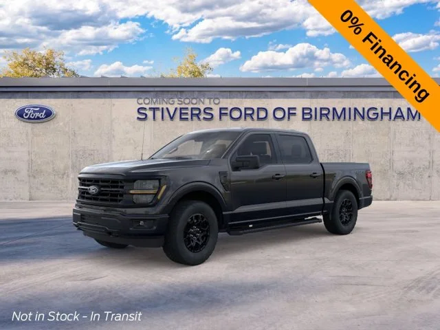 New 2026 Black Ford XLT image 2