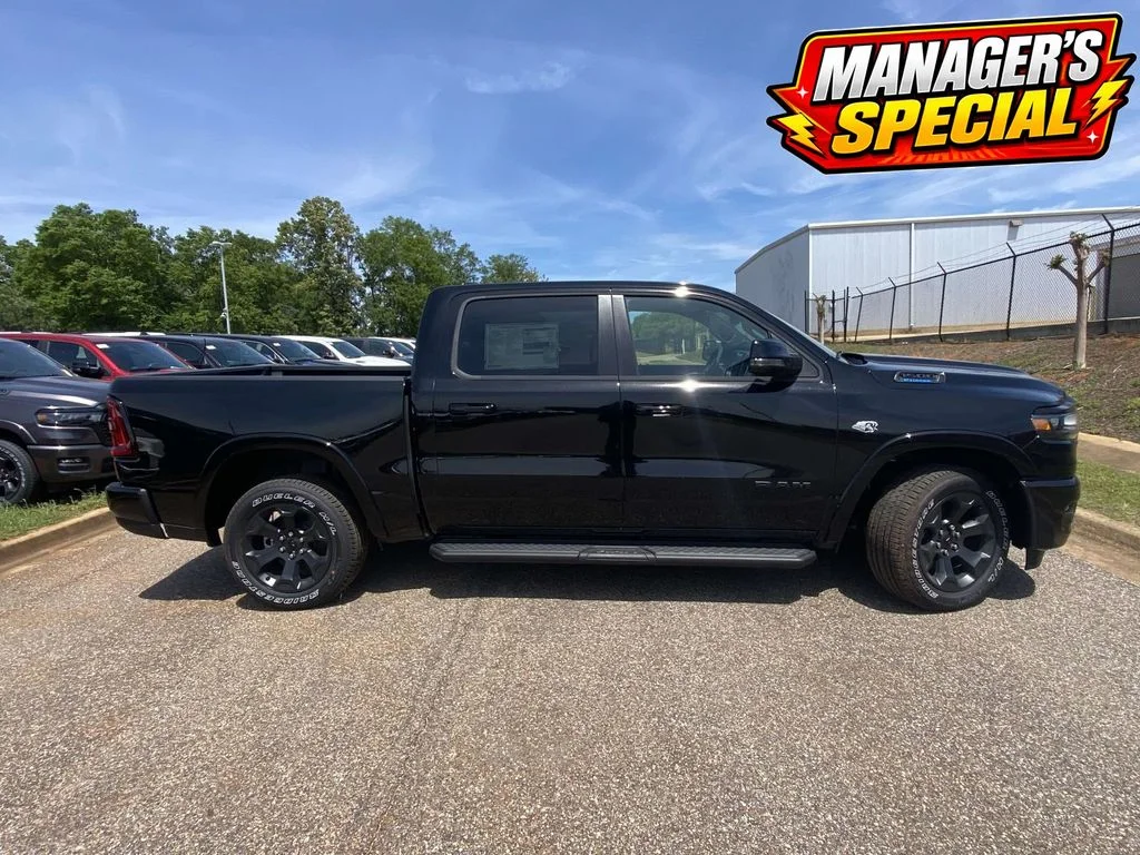 New 2026 Diamond Black Crystal Pearlcoat RAM Big Horn/Lone Star image 36
