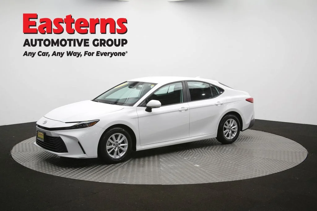 Used 2025 White Toyota LE image 60