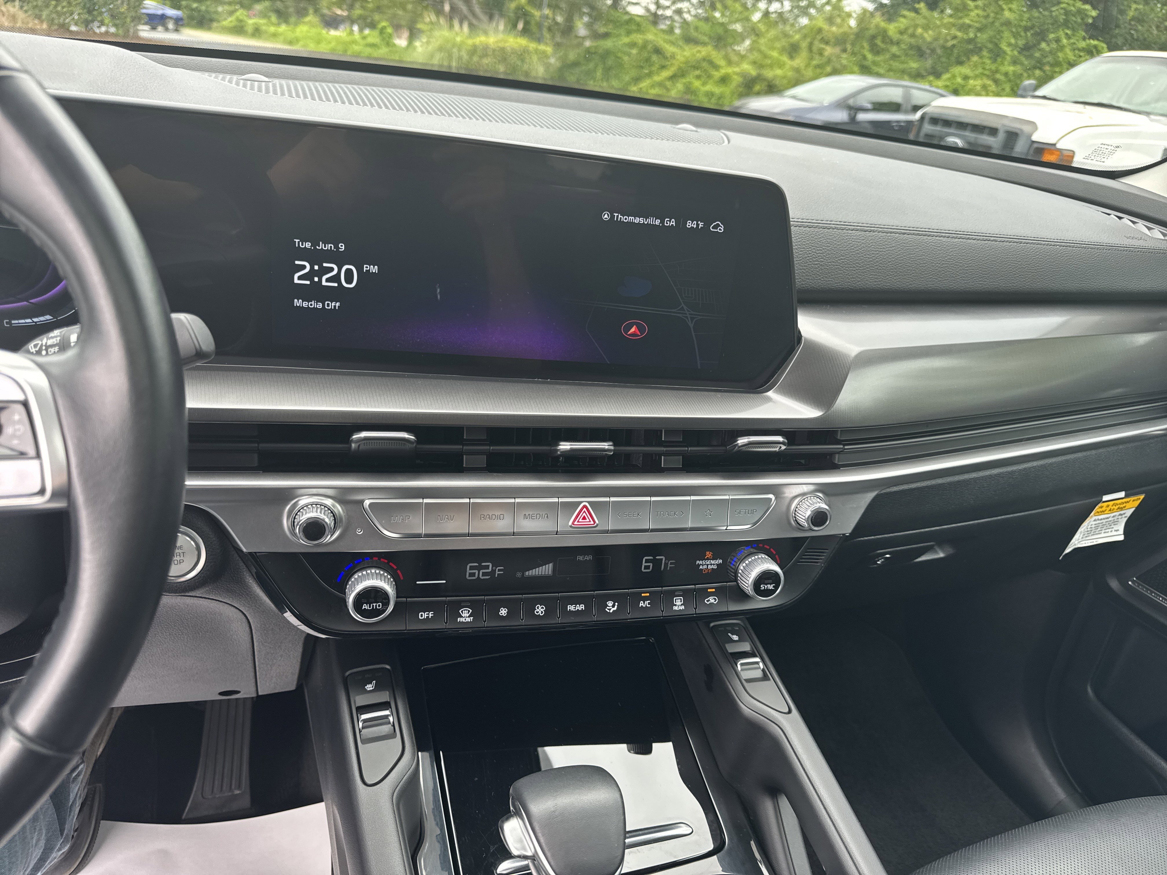 Used 2025 Ebony Black Kia S image 21