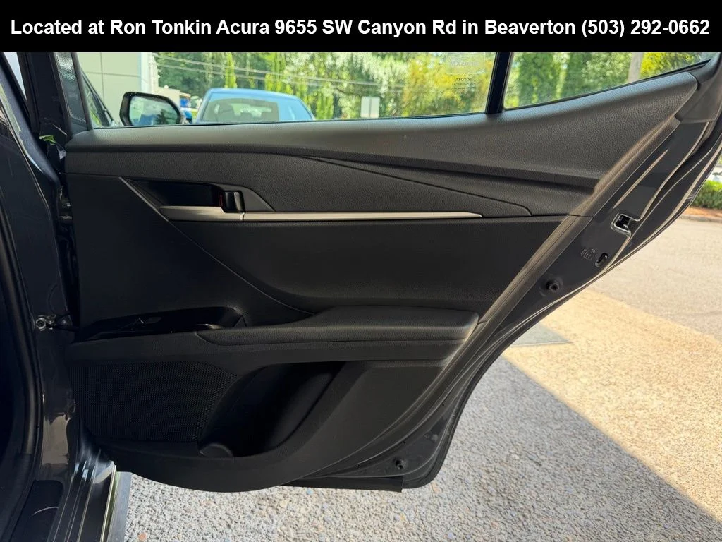 Used 2025 Heavy Metal/Midnight Black Metallic Toyota SE image 30