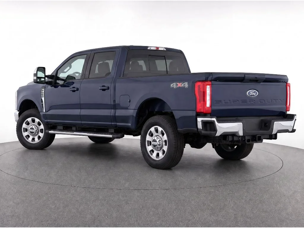 Used 2024 Antimatter Blue Metallic Ford XLT image 2