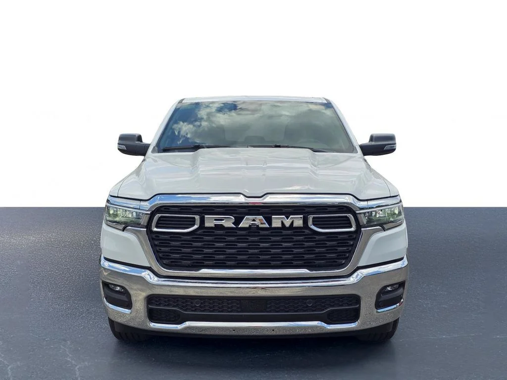 New 2026 Bright White Clear-Coat Exterior Paint RAM Big Horn/Lone Star image 2