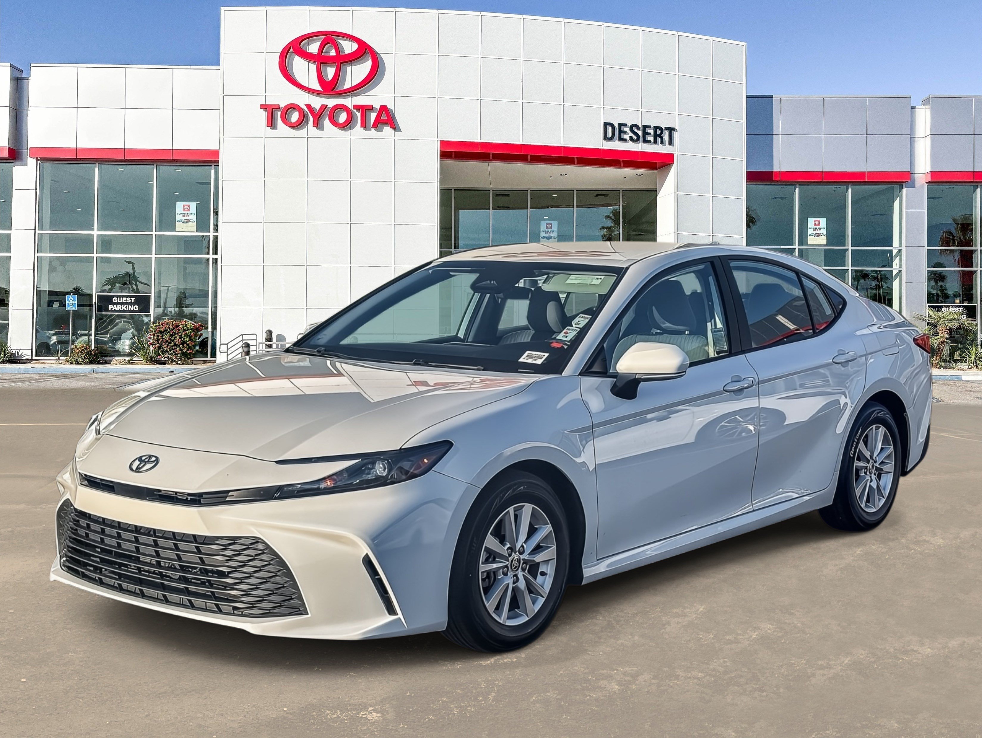 Certified Used 2025 Ice Cap Toyota LE image 3