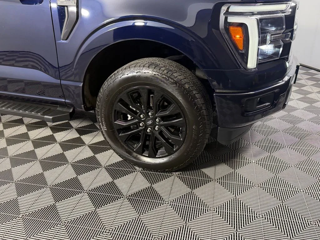 Certified Used 2025 Blue Ford Lariat image 12