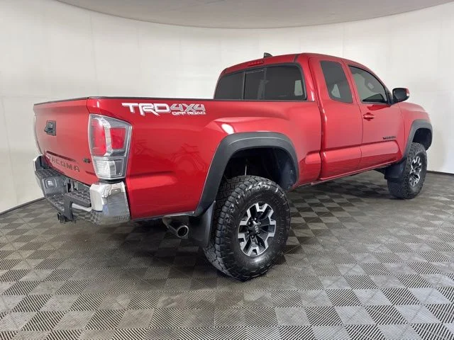 Certified Used 2022 Barcelona Red Metallic Toyota TRD Off-Road image 3