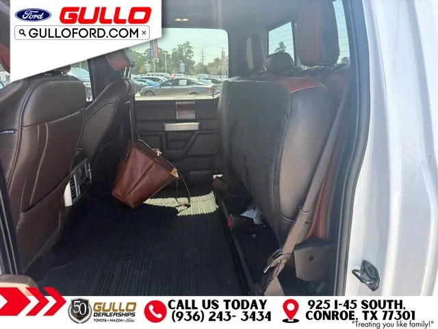 Used 2019 Oxford White Ford King Ranch image 8