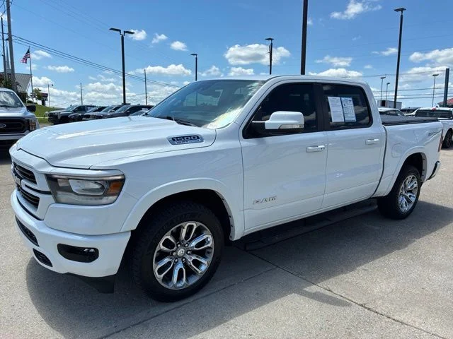 Certified Used 2022 Bright White Clearcoat Ram Laramie image 3