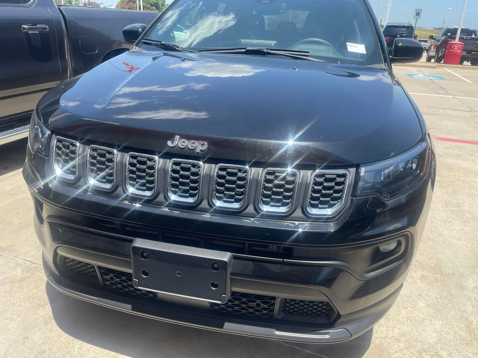 Used 2025 Black Jeep Latitude image 2