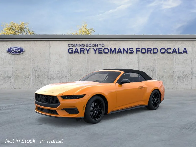 2026 Ford Mustang EcoBoost Convertible's photo