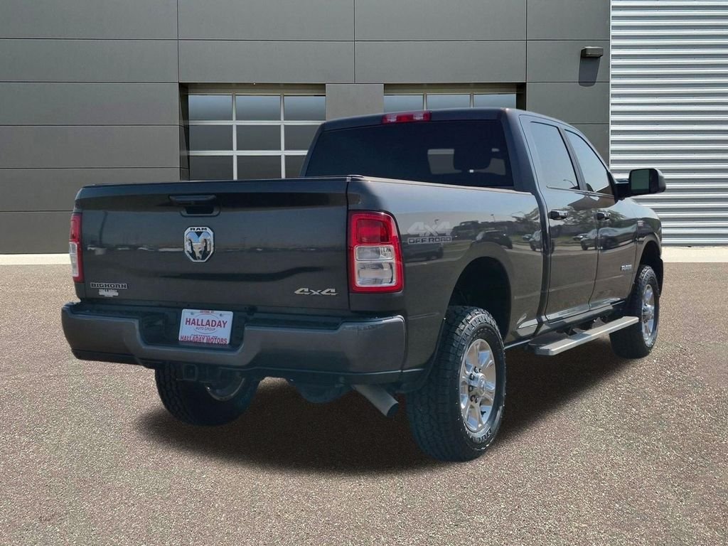 Used 2021 Granite Crystal Metallic Clearcoat Ram Big Horn image 5