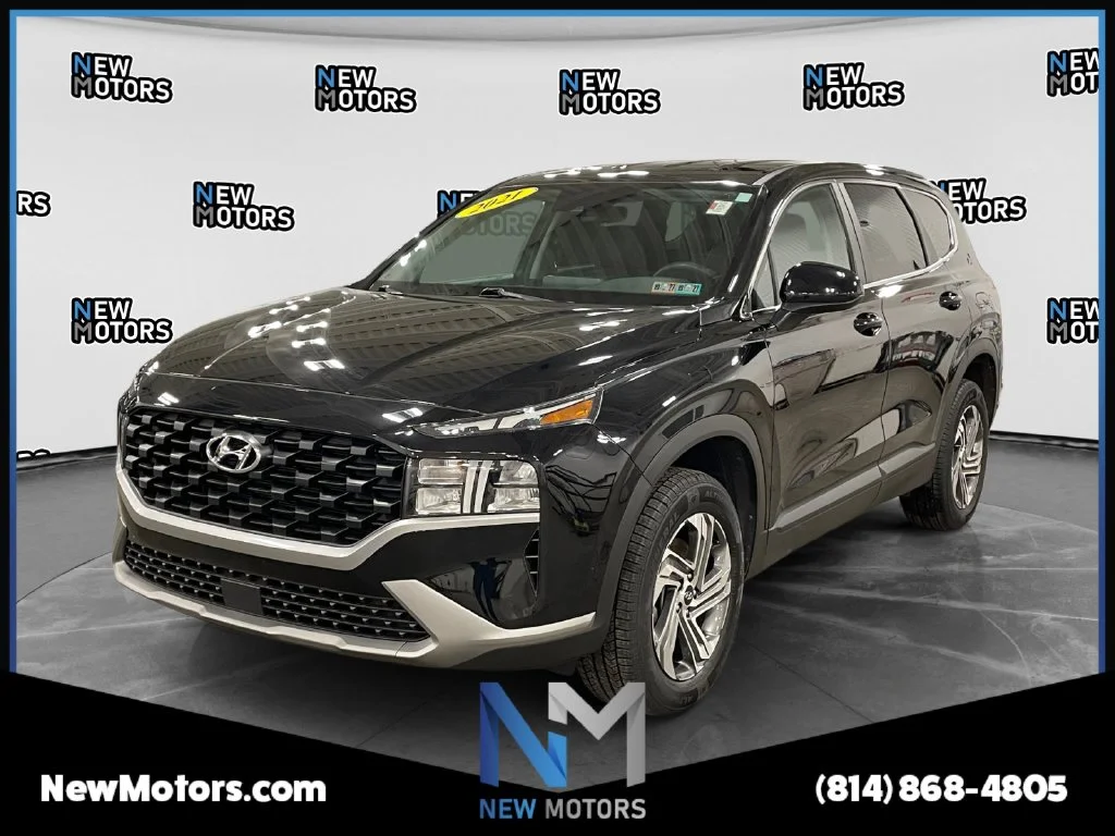 Used 2021 Twilight Black Hyundai SE image 1
