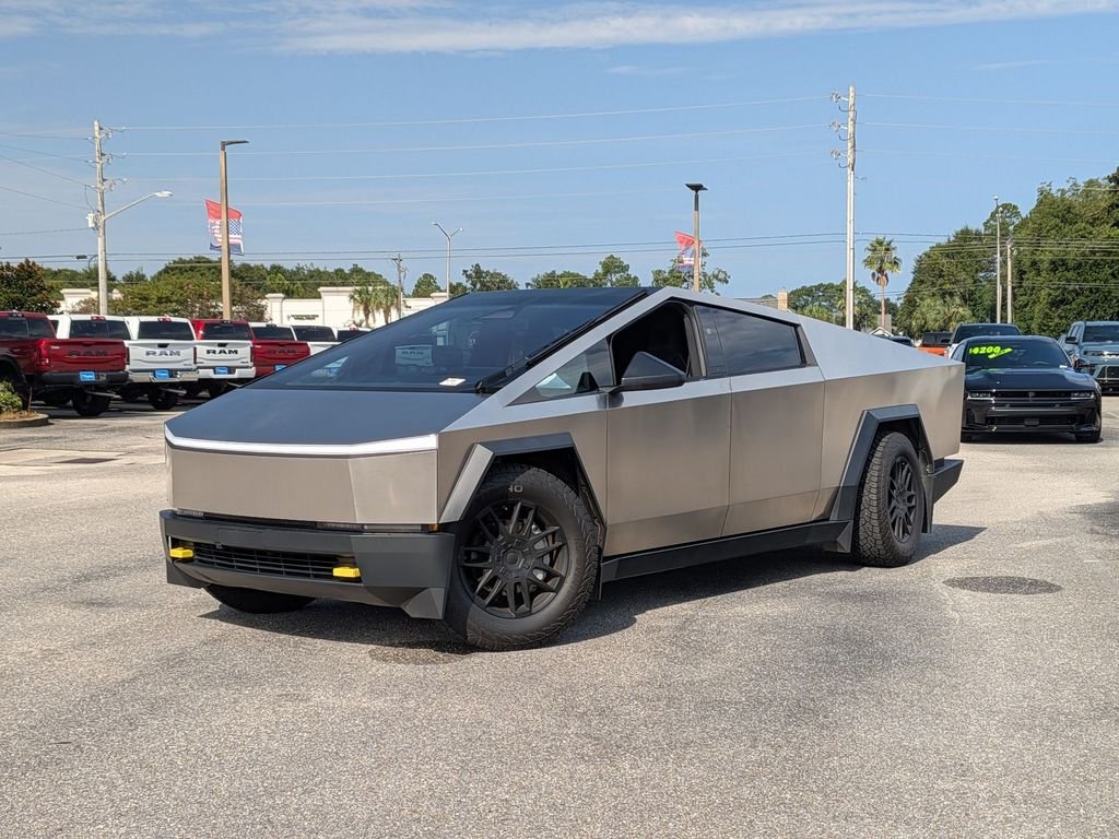 Used 2025 Silver Tesla Base image 1