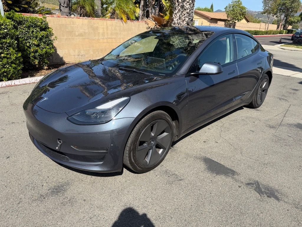 Used 2023 Tesla Model 3 Base with VIN 5YJ3E1EA5PF488119 for sale in Poway, CA
