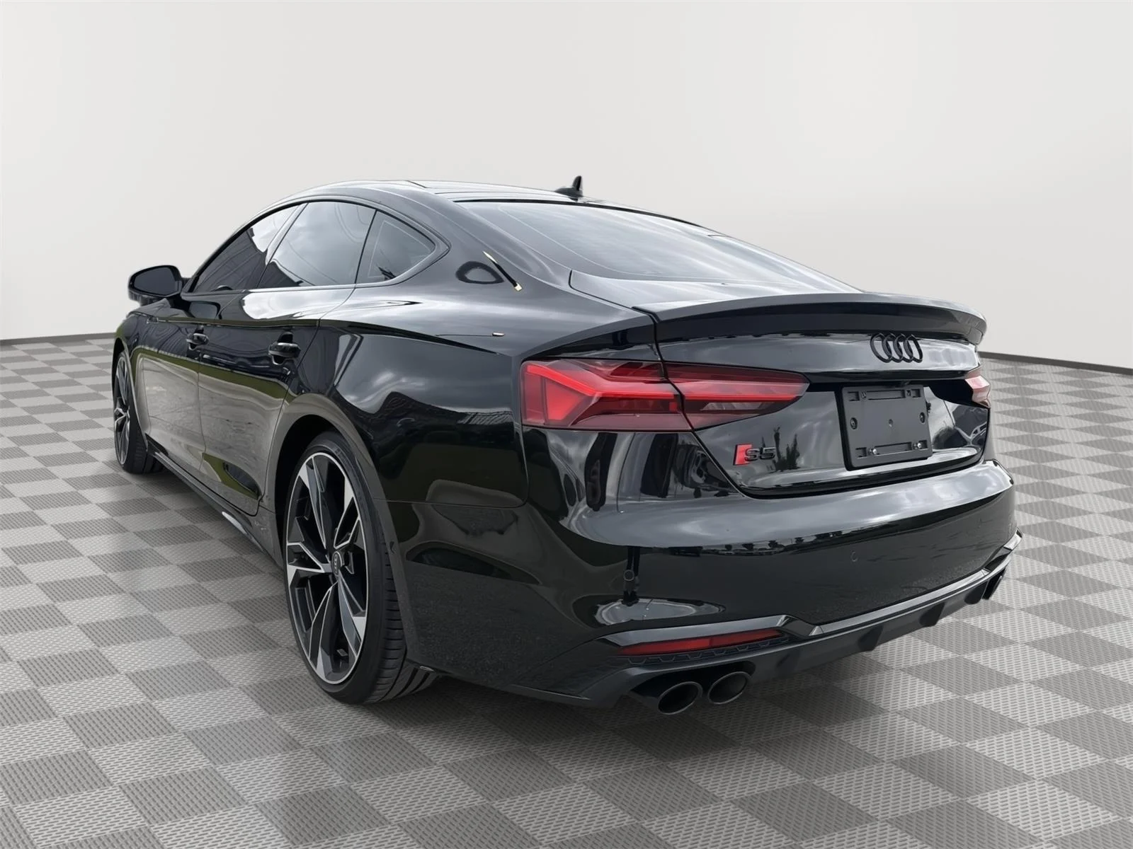Certified Used 2025 Mythos Black Metallic Audi Prestige image 3