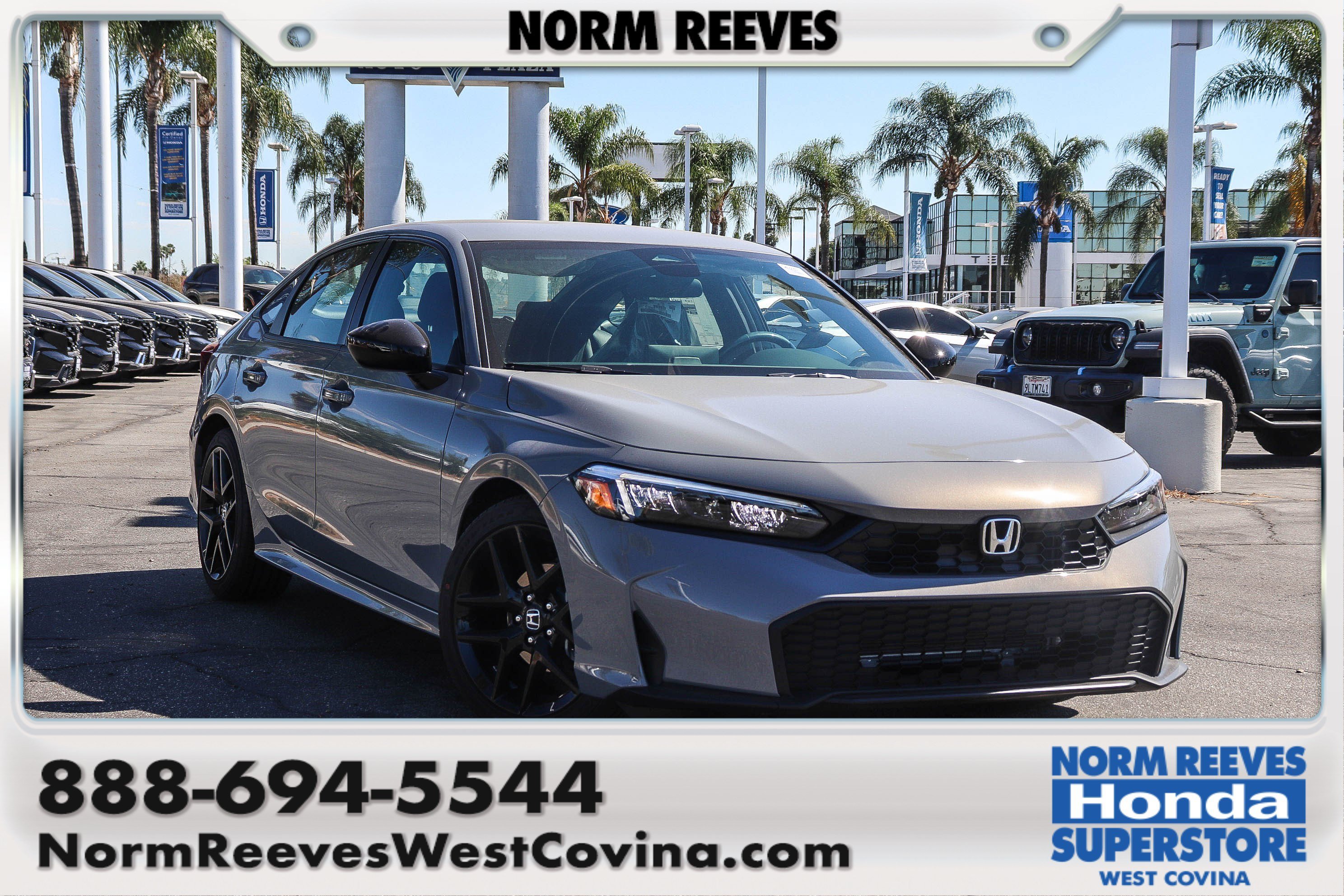 New 2026 Urban Gray Pearl Honda Sport CVT image 1