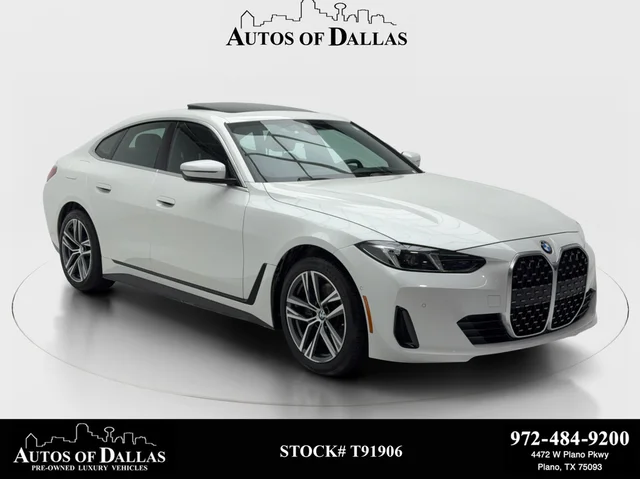 2025 BMW 4 Series 430i Gran Coupe SPORT LINE,NAV,CAM,SUNROOF,HEADS U