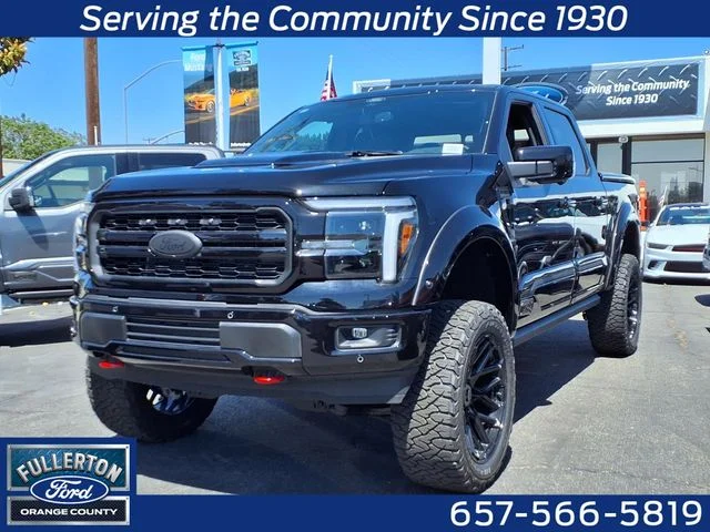 New 2026 Agate Black Metallic Ford Lariat® image 1