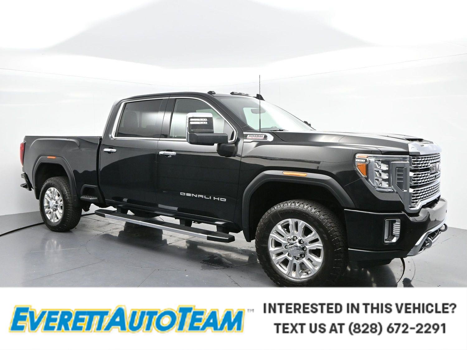 Onyx Black 2020 GMC Sierra 2500HD Pickup Truck Four-Wheel Drive Automatic