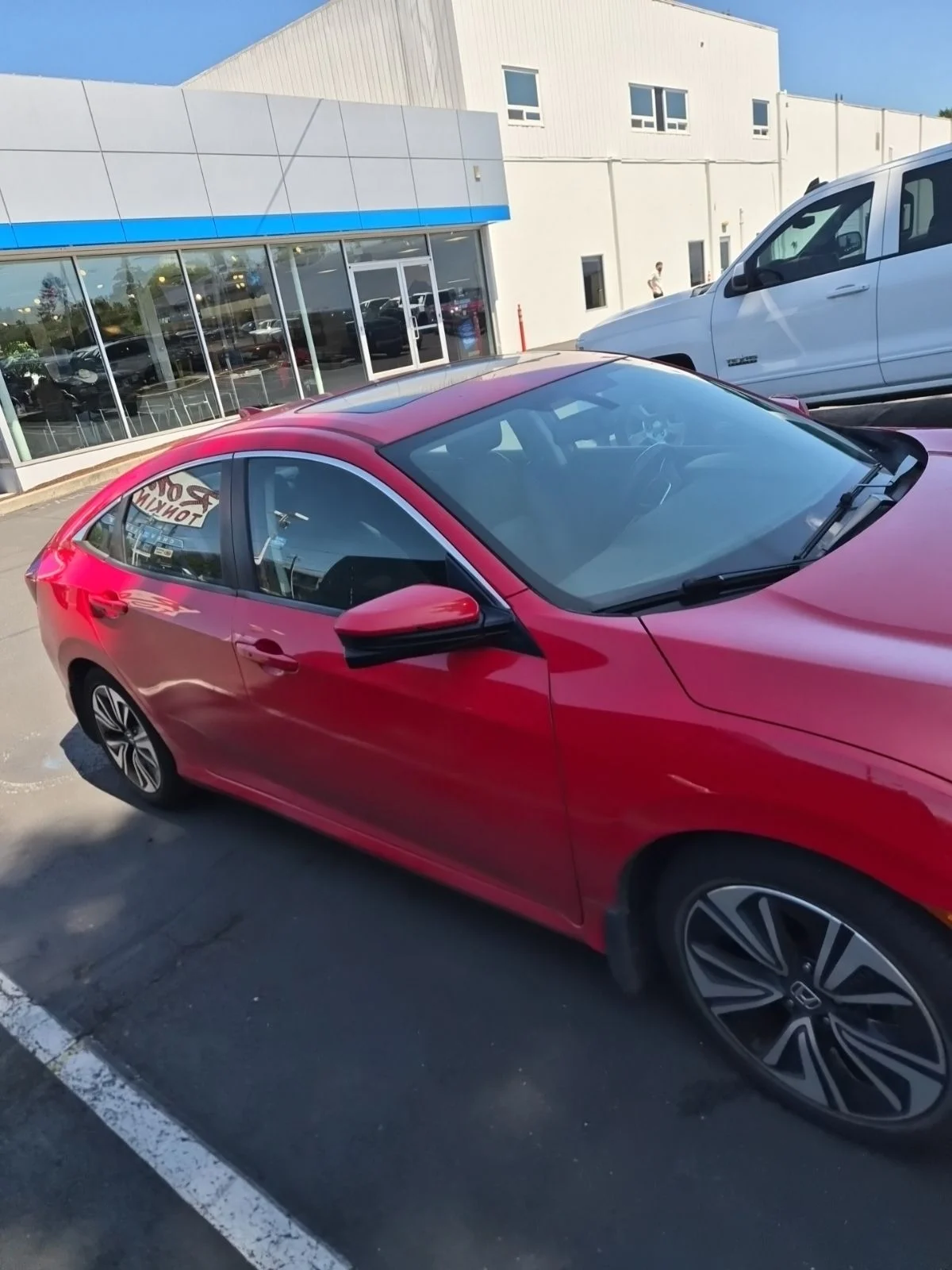 Used 2017 Rallye Red Honda EX-L image 5