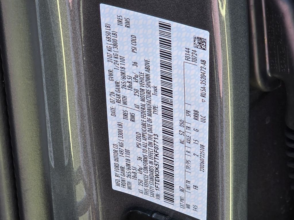 New 2026 Carbonized Gray Metallic Ford XLT image 41