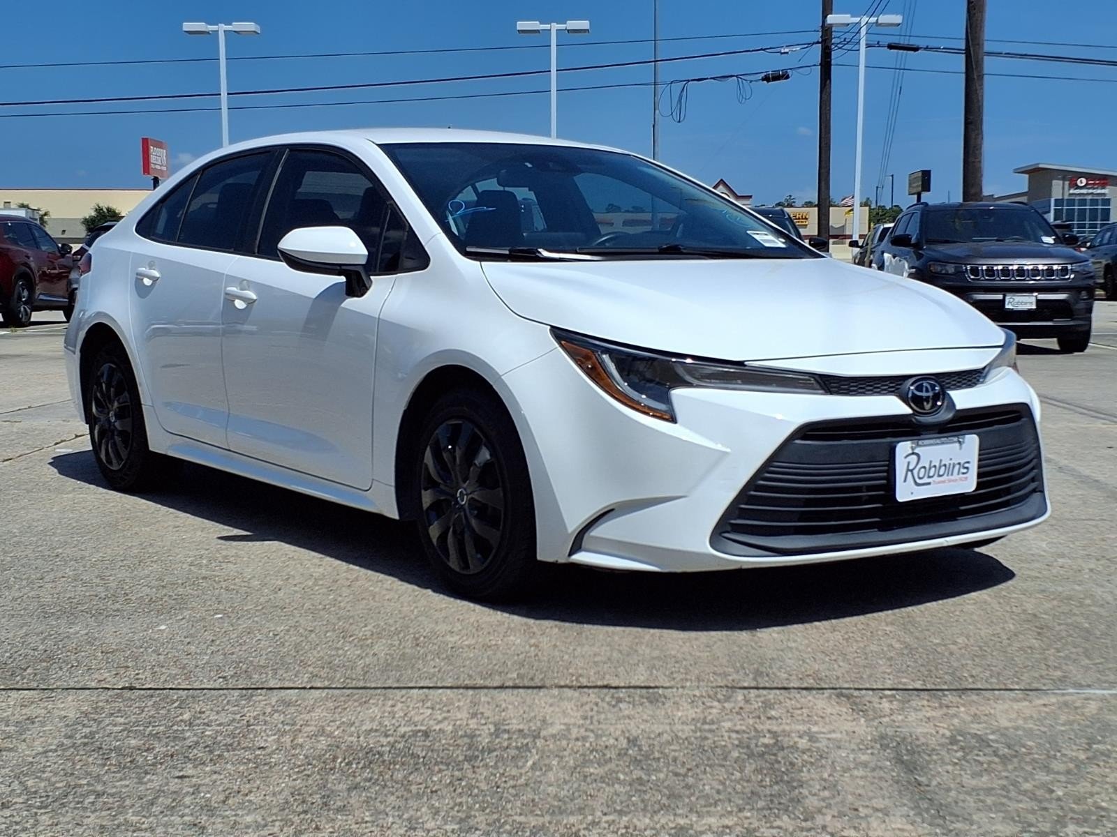 2023 Toyota Corolla LE White at Delta Auto Alliance