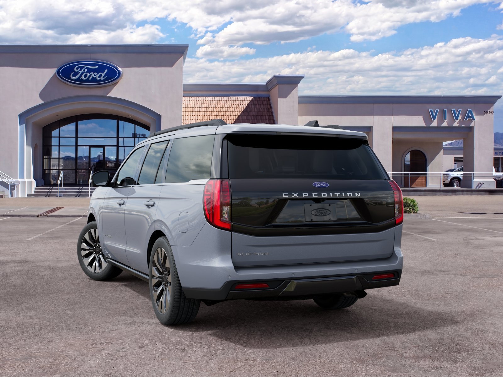 New 2027 Glacier Gray Metallic Tri-Coat Ford Platinum image 8