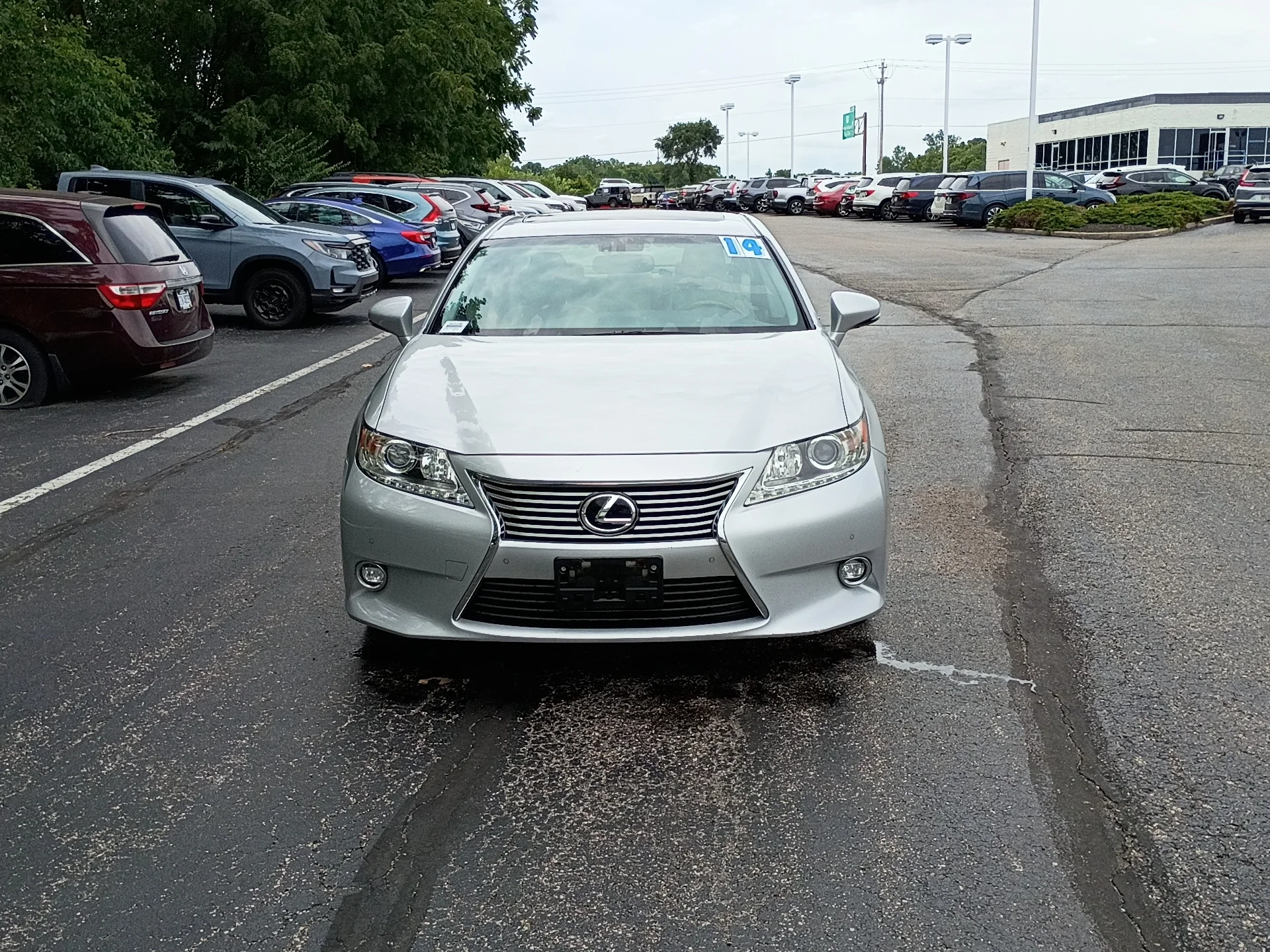 Used 2014 Silver Lining Metallic Lexus Base image 8