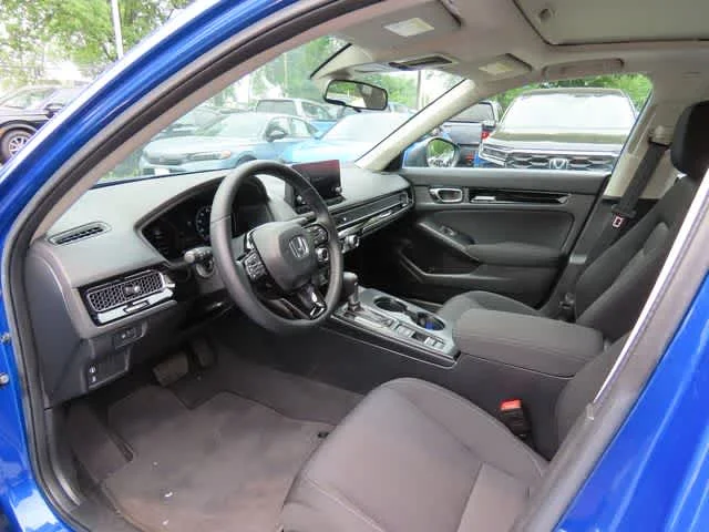 Certified Used 2023 Aegean Blue Metallic Honda EX image 2
