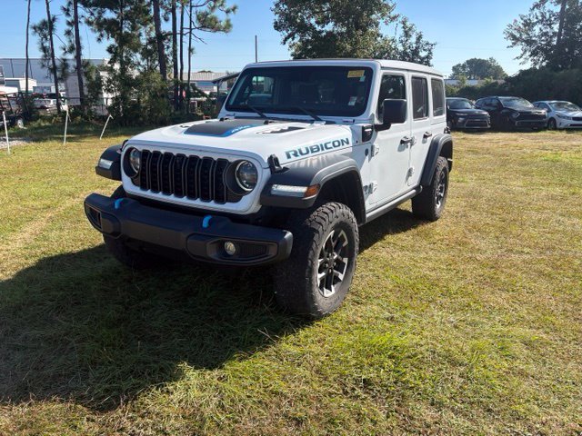 Used 2024 White Jeep Rubicon 4xe image 1