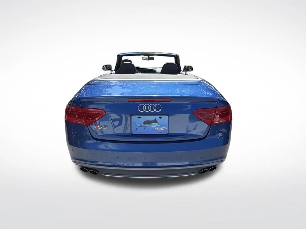 Used 2017 Sepang Blue Pearl Effect w/ Black Roof Audi 3.0 Cabriolet image 7