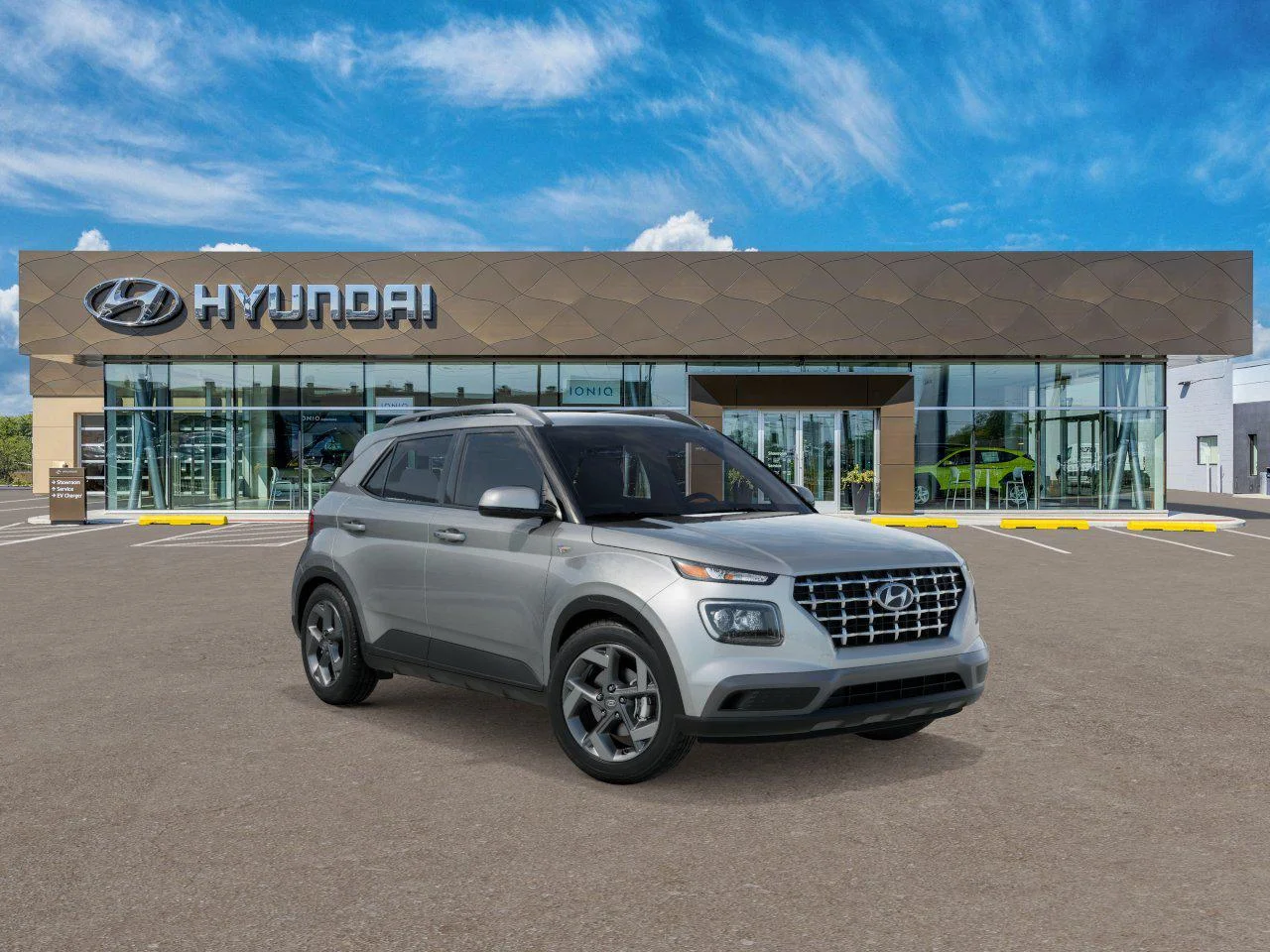 New 2026 Shimmering Silver Hyundai SEL image 2
