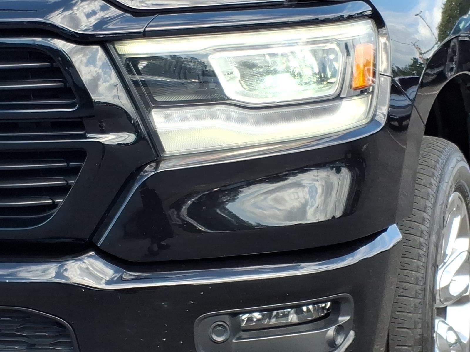 Used 2023 Diamond Black Crystal Pearlcoat Ram Laramie image 16