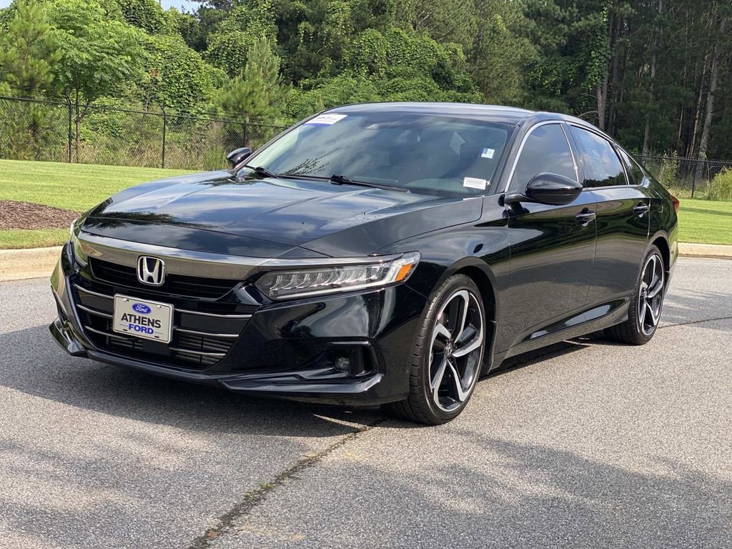 Certified Used 2022 Crystal Black Pearl Honda Sport Special Edition image 10