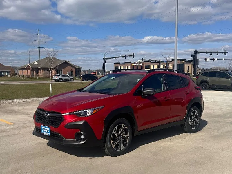 New 2026 LITHIUM RED PEARL Subaru Premium image 2
