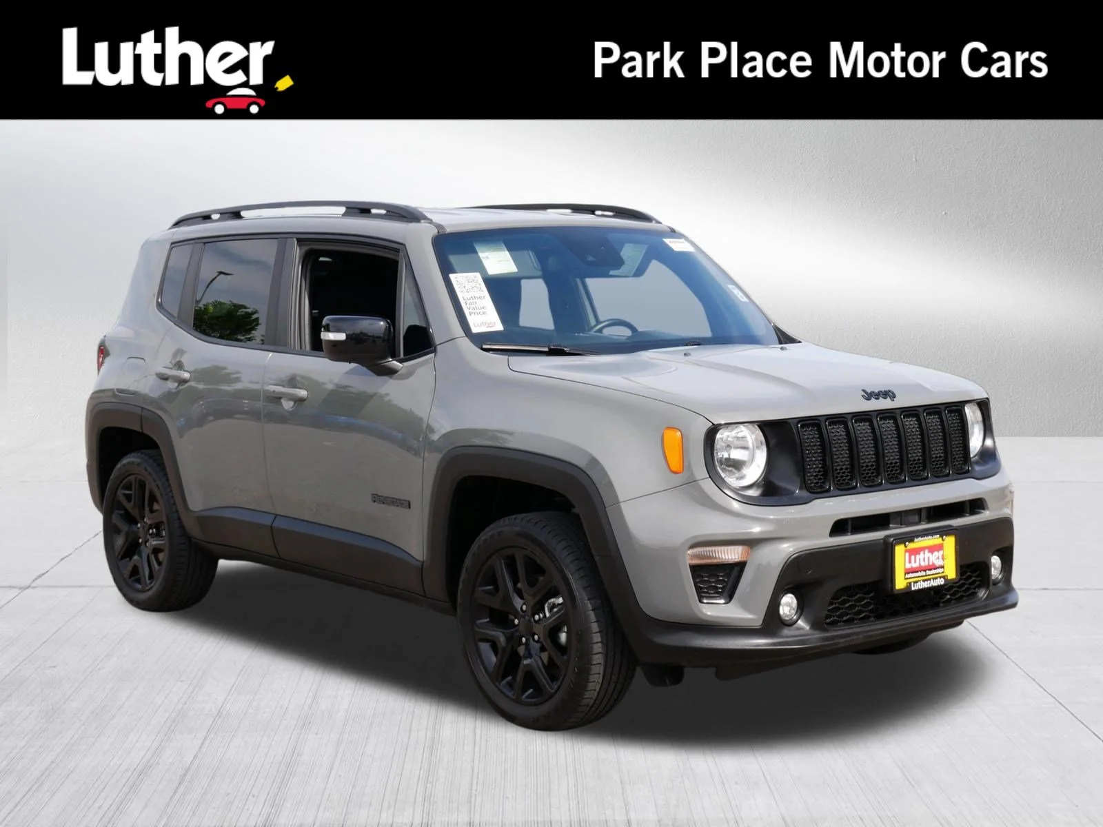 Used 2022 Sting-Gray Clearcoat Jeep Altitude image 1