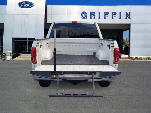 Used 2015 White Ford Lariat image 8