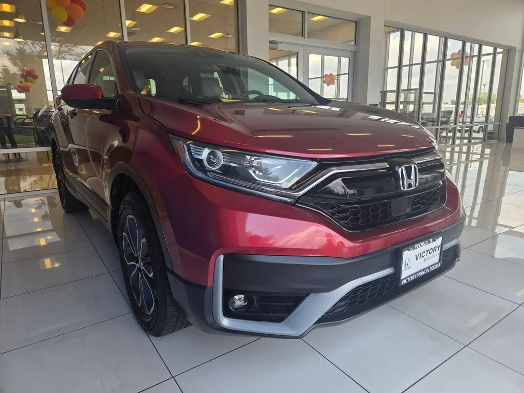 Certified Used 2020 Radiant Red Metallic Honda EX-L image 3