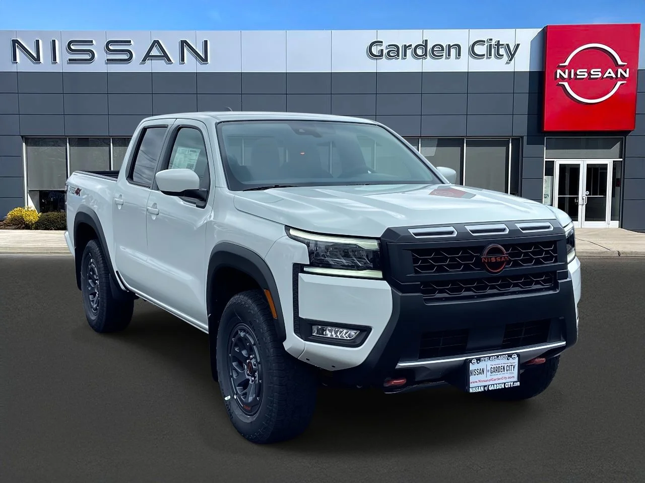 New 2026 Glacier White Nissan Crew Cab PRO-4X® image 1