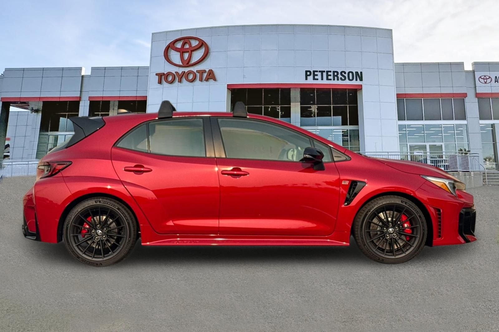 New 2026 Supersonic Red Toyota GR Corolla Premium Plus image 2
