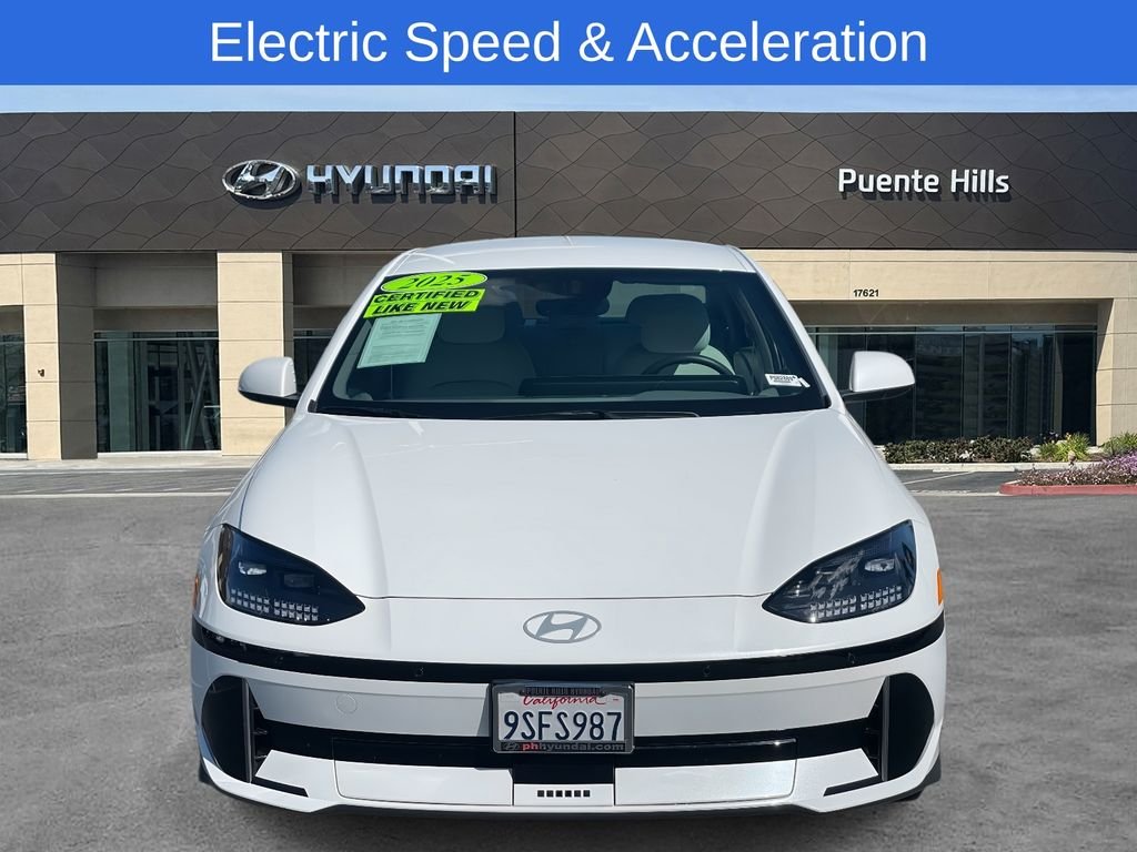 Certified 2025 Hyundai IONIQ 6 SEL with VIN KMHM34AA9SA082889 for sale in City of Industry, CA
