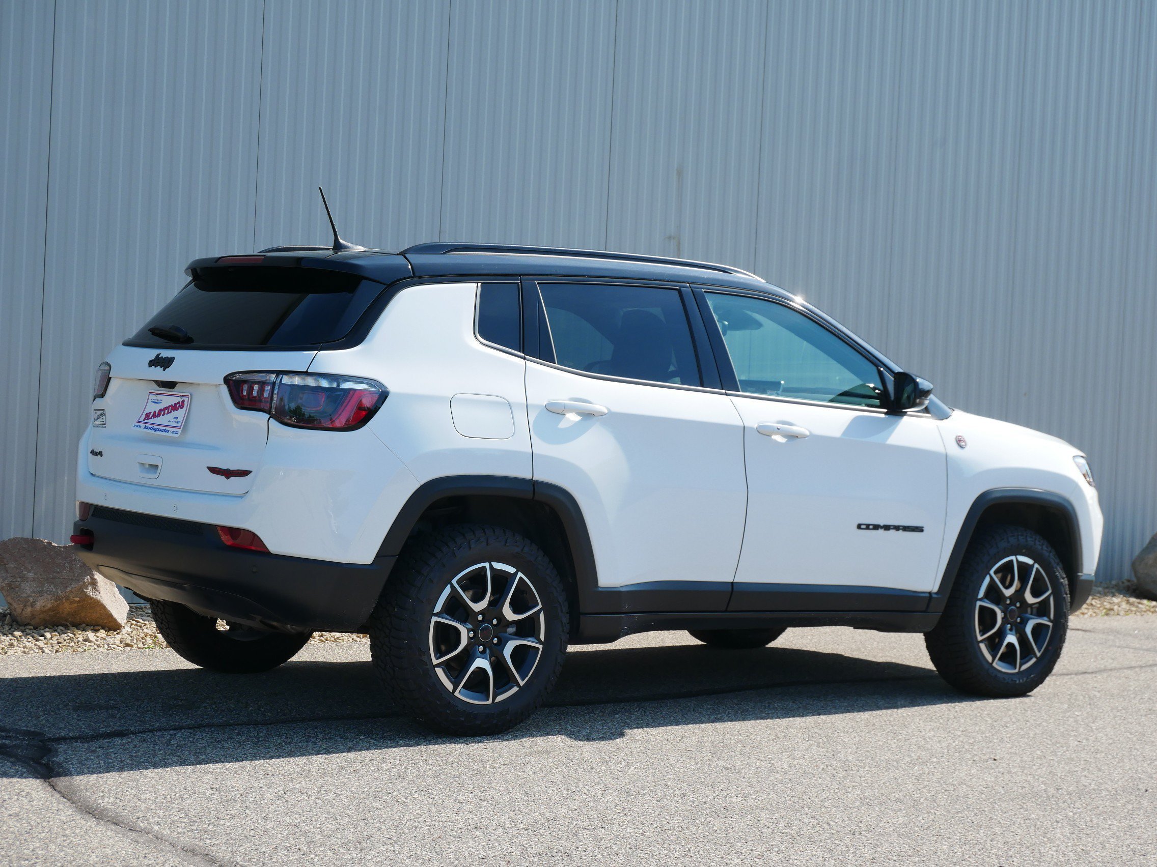 Used 2025 Bright White Clearcoat Jeep Trailhawk image 5