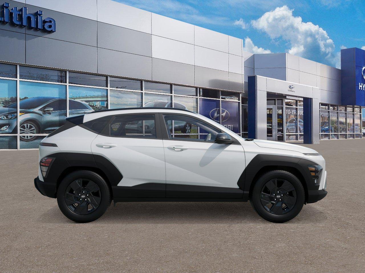 New 2027 Atlas White Hyundai SEL Sport AWD image 7