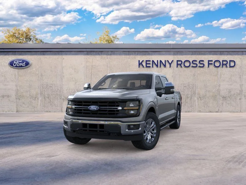 New 2026 Carbonized Gray Metallic Ford XLT image 2