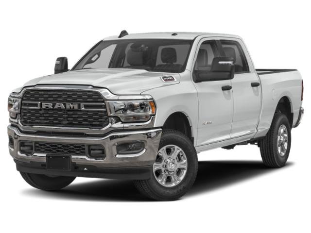 Used 2024 Bright White Clearcoat Ram Laramie image 1