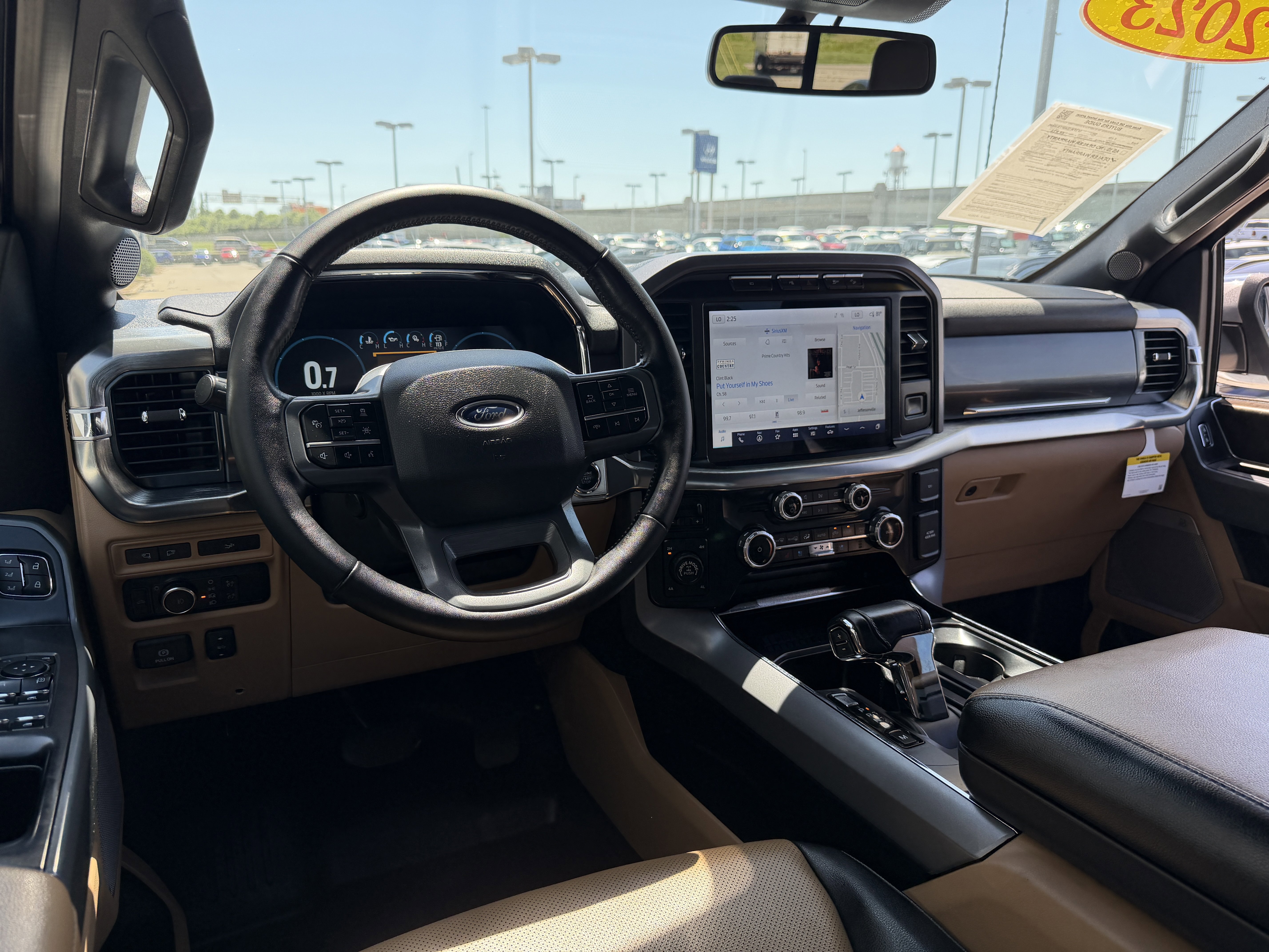 Used 2023 Oxford White Ford LARIAT image 29