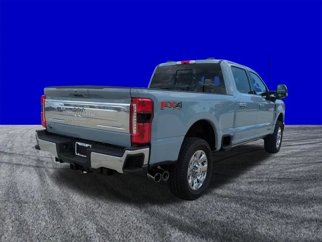 New 2026 Glacier Gray Metallic Tri-Coat Ford F-350® King Ranch® image 4