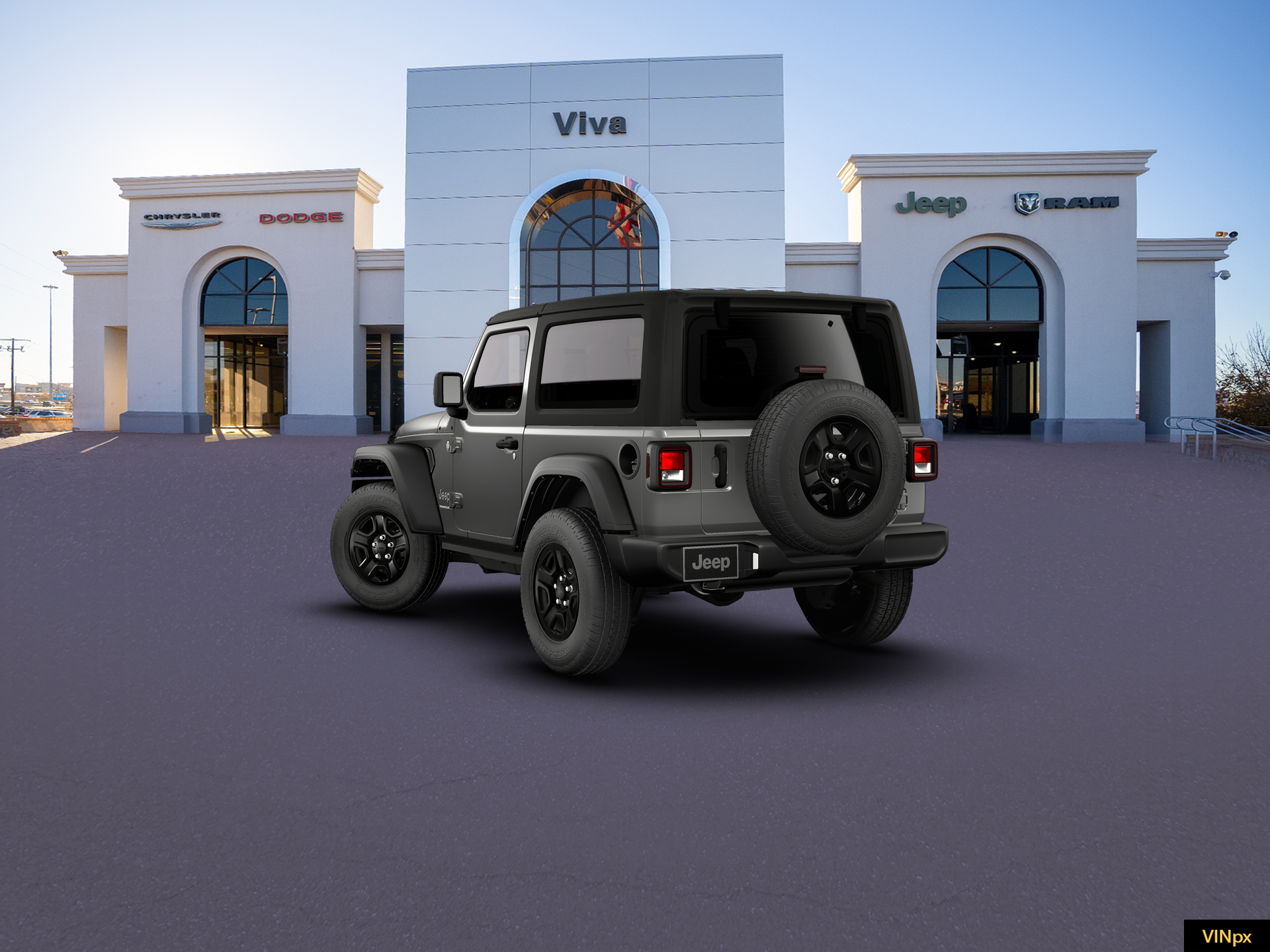 New 2026 Granite Crystal Metallic Clear-Coat Exterior Paint Jeep Sport image 5